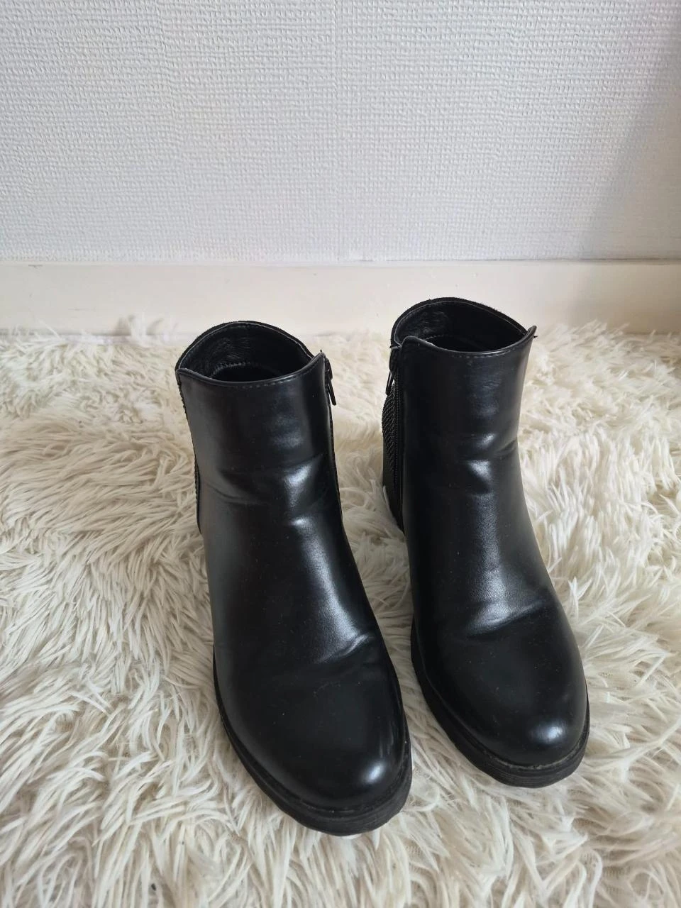 Botas pretas com salto - Tamanho 36 – Muito bom estado – photo 6